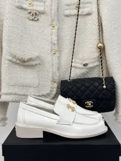 Chanel classic double C loafers