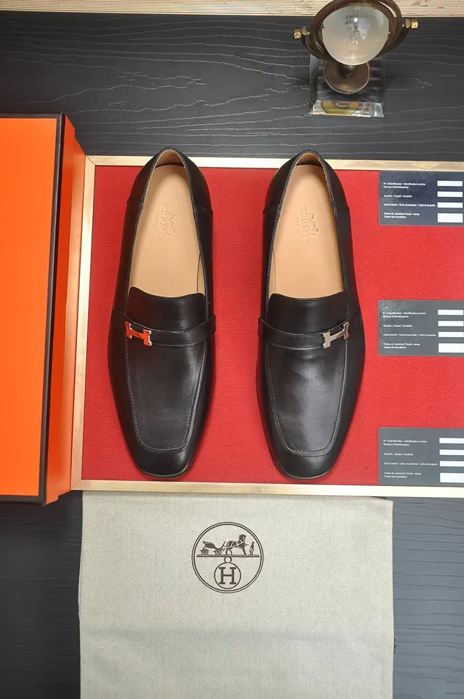 Salvatore Ferragamo formal leather shoes Original imported cowhide fabric + cowhide lining