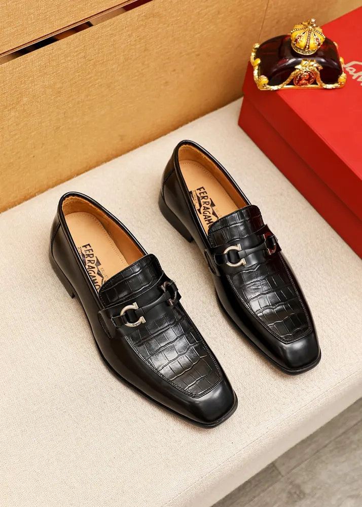 Salvatore Ferragamo casual leather shoes
