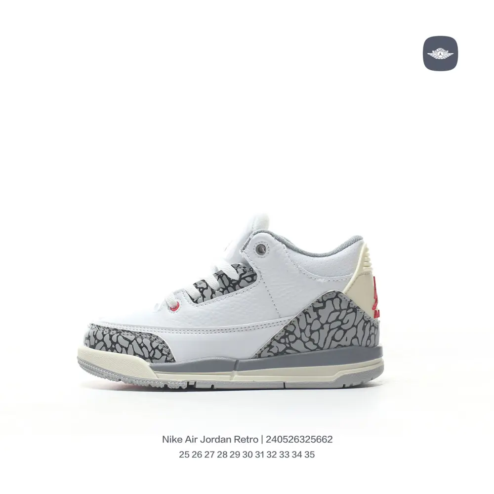 Jordan/Jordan 3 trendy children’s shoes for middle and older students