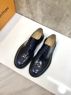 Louis Vuitton men’s fashionable formal leather shoes