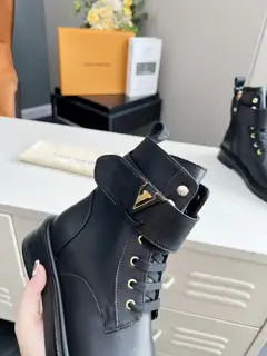 Louis Vuitton has hollow carvings on the upper