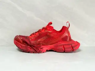 Balenciaga 3XL mesh lace-up distressed low-top dad shoes for men and women