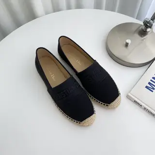 Dior embroidered jacquard pattern counter synchronous new fisherman shoes