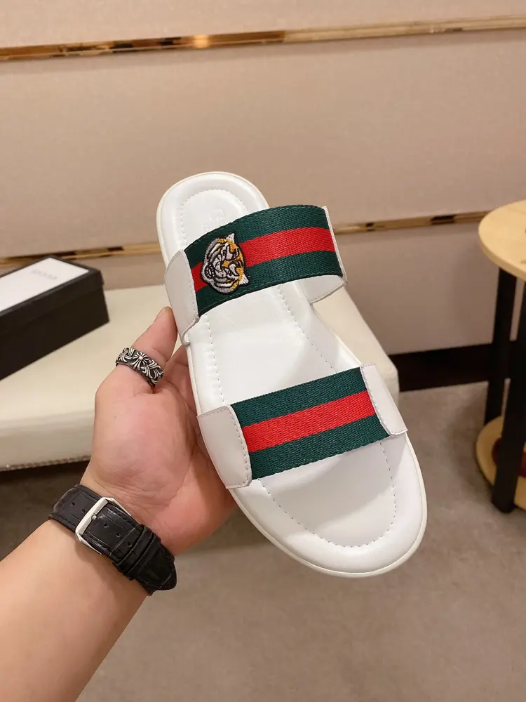 Gucci slippers high-end brand official website 1:1 latest masterpiece: original mold