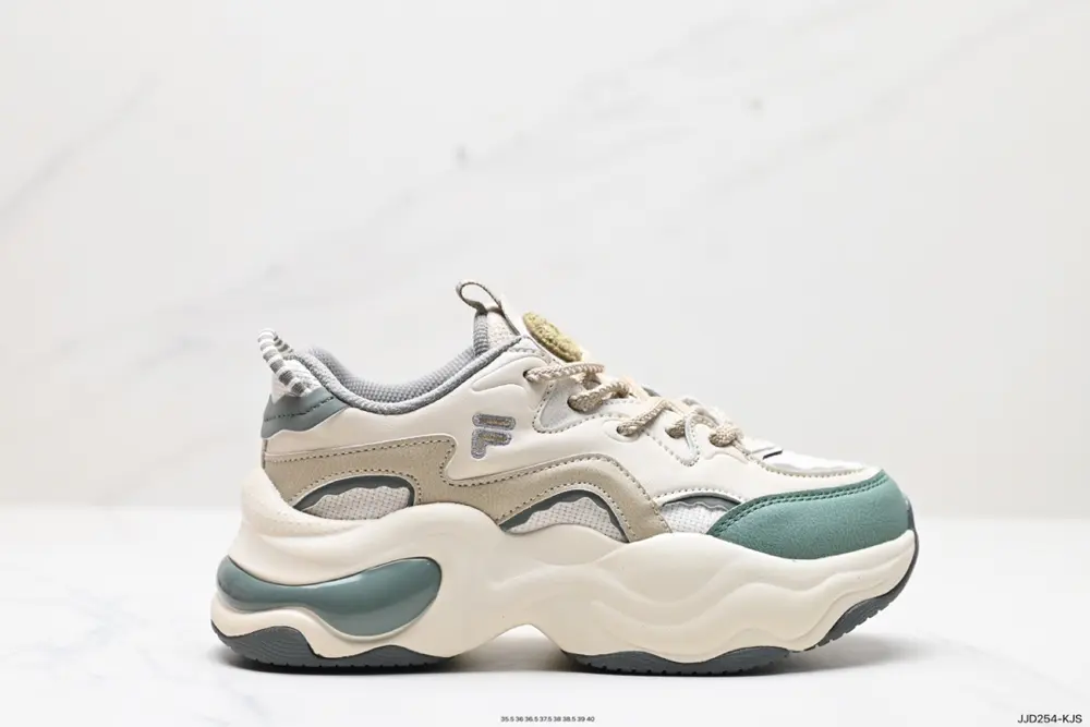 FILA T12W241302FOB dad style heightened retro neutral casual sports jogging shoes DMZ18436