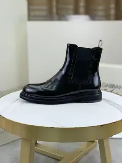 Dolce & Gabbana high-top business leather shoes
