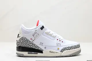 Nike Air Jordan 3 Retro “Hide and Sneak” White Gray Brown AJ3 Jordan 3rd Generation aj3 Joe DN3707-100