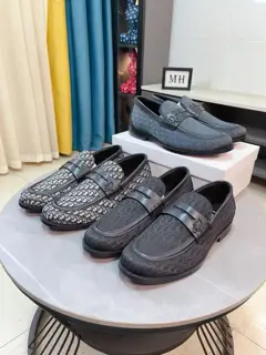 Dior high-end leather shoes