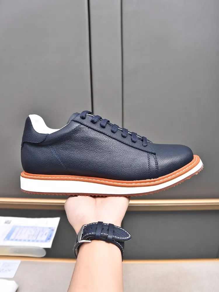 Brunello Cucinelli men’s lace-up casual low-top men’s shoes This brand is a world-class