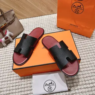 Hermès Colorblocked Hermès leather fabric