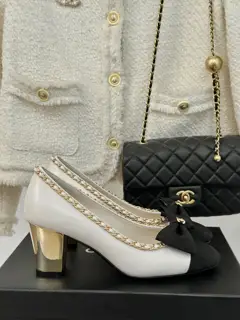 Chanel Chain Butterfly Shoes Series