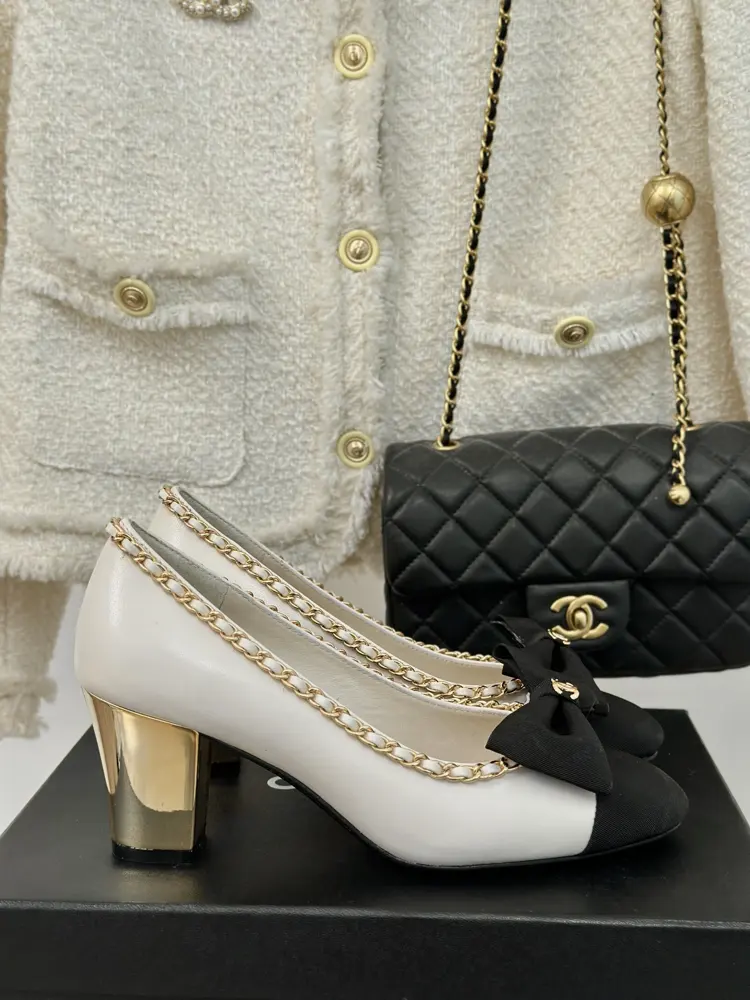 Chanel Chain Butterfly Shoes Series
