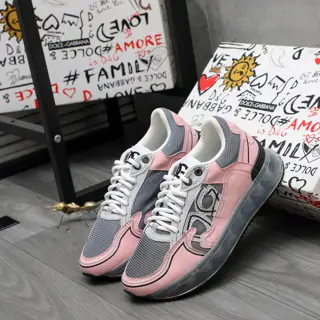 Dolce & Gabbana couple’s casual shoes