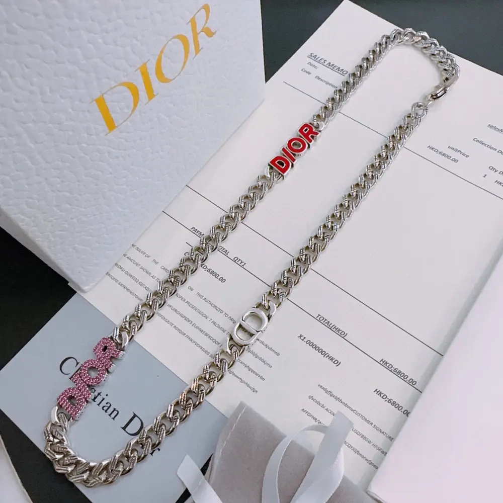 DIOR New Dior necklace Original goods New counter model