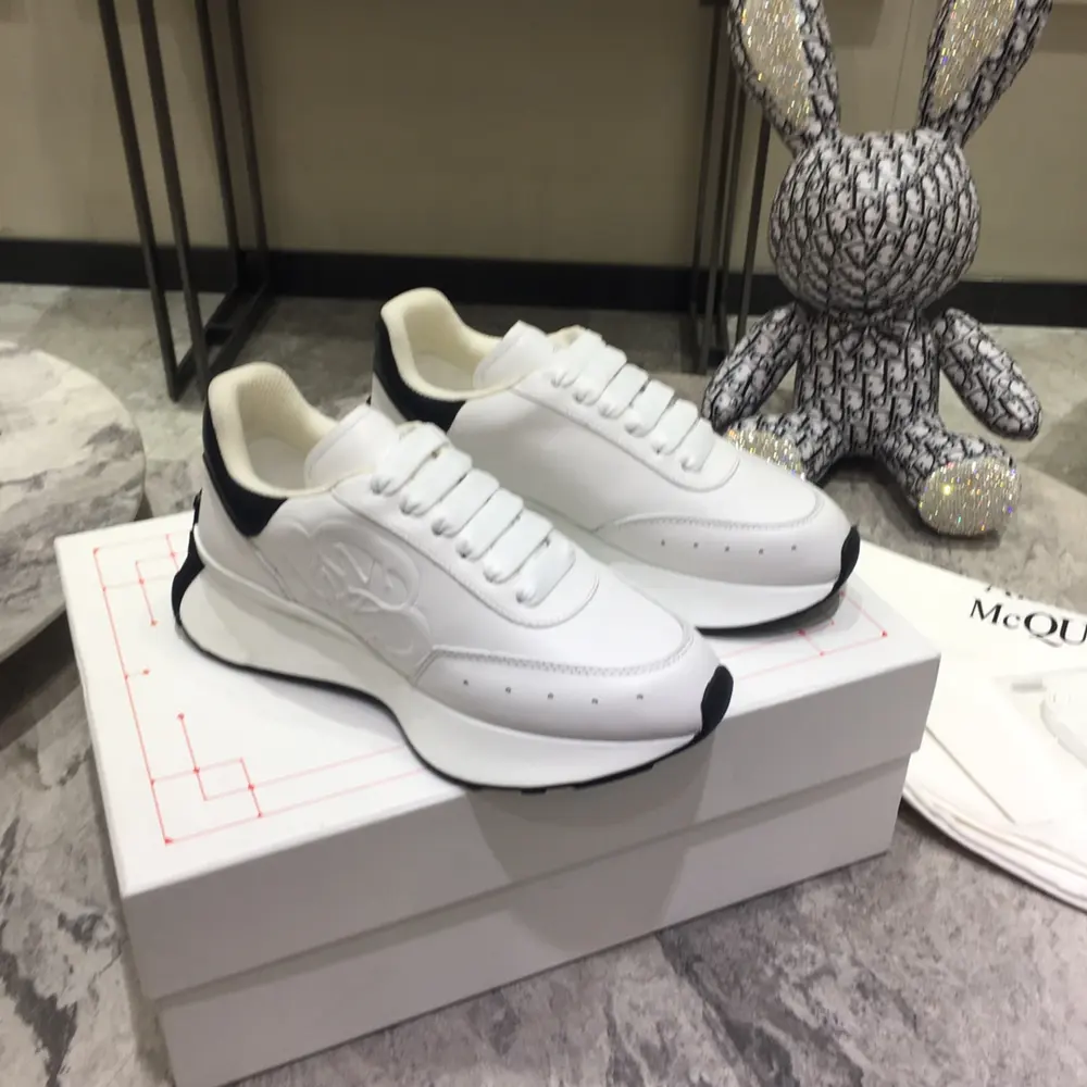 McQueen print sports running shoes
