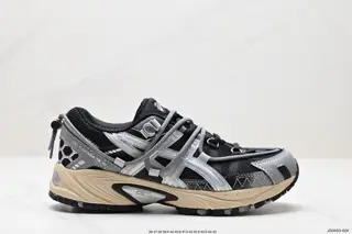 ASICS/Asics #Breathable mesh upper with some synthetic leather material#Using the new AHAR+
