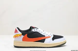 Nike AJ1 Travis Scott x Air Jordan 1 ” Reverse Mocha “AJ1 Joe 1 TS Lightning Joint Hook DM7866-753