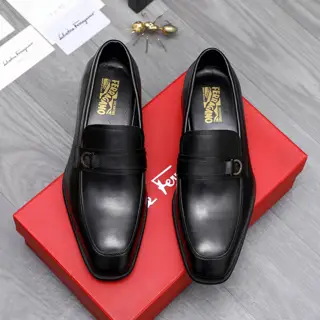 Salvatore Ferragamo business slip-on shoes