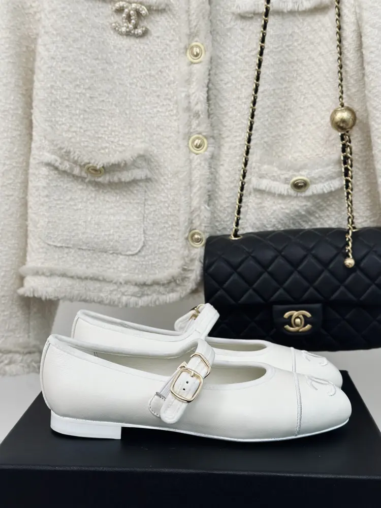 Chanel Milan catwalk Mary Jane shoes