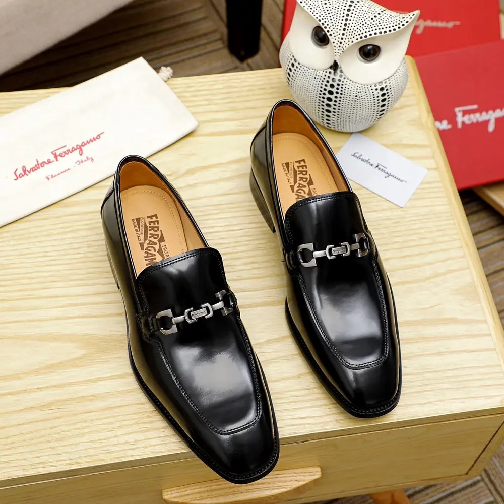 Salvatore Ferragamo casual slip-on shoes Official website original 1:1 mold