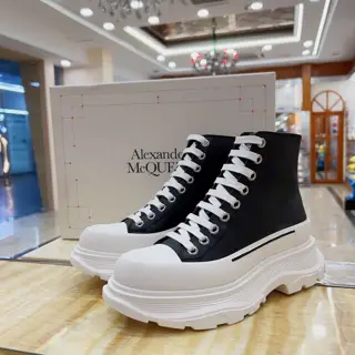 McQueen high-top casual shoes