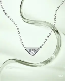 PRADA Triangle Necklace A popular new product