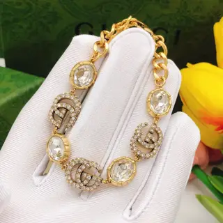 Gucci Double G Diamond Bracelet