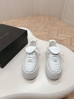 Giuseppe Zanotti new thick-soled white shoes casual sneakers