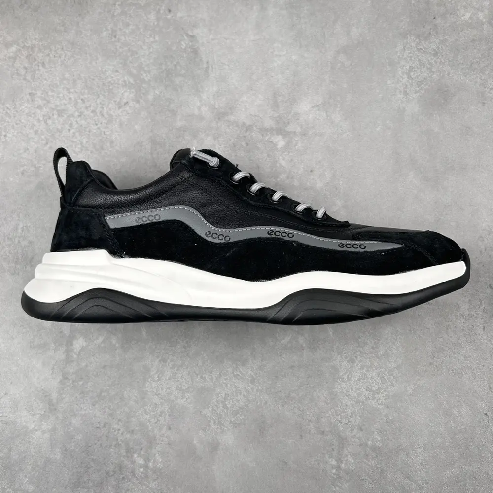 ECCO all-match casual dad shoes Soft and cool No. 8 series sports shoes Classic and modern