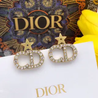 Dior Star CD earrings