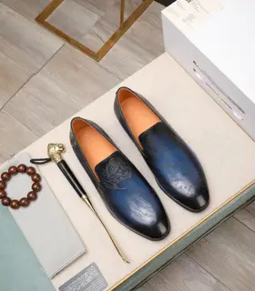 Berluti formal leather shoes High-end leather sole formal leather shoes