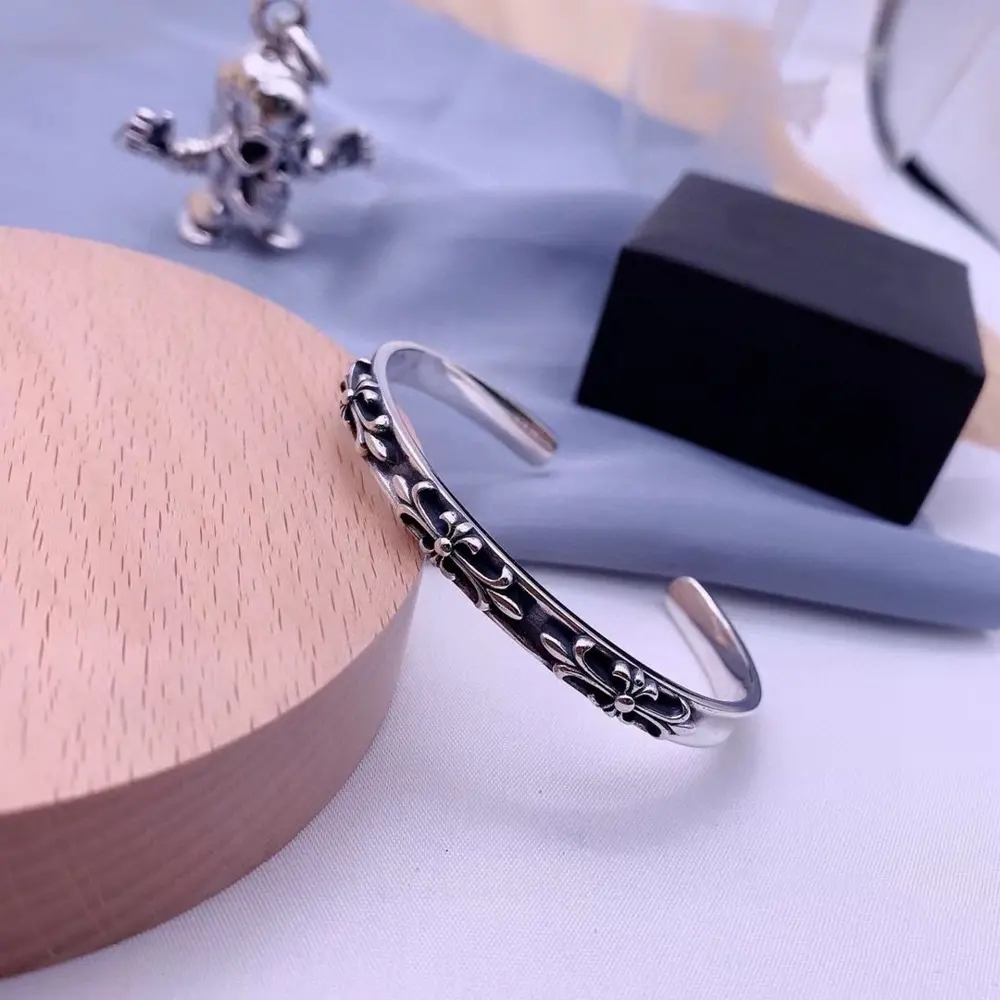 Chrome Hearts Classic Scout Flower Bracelet