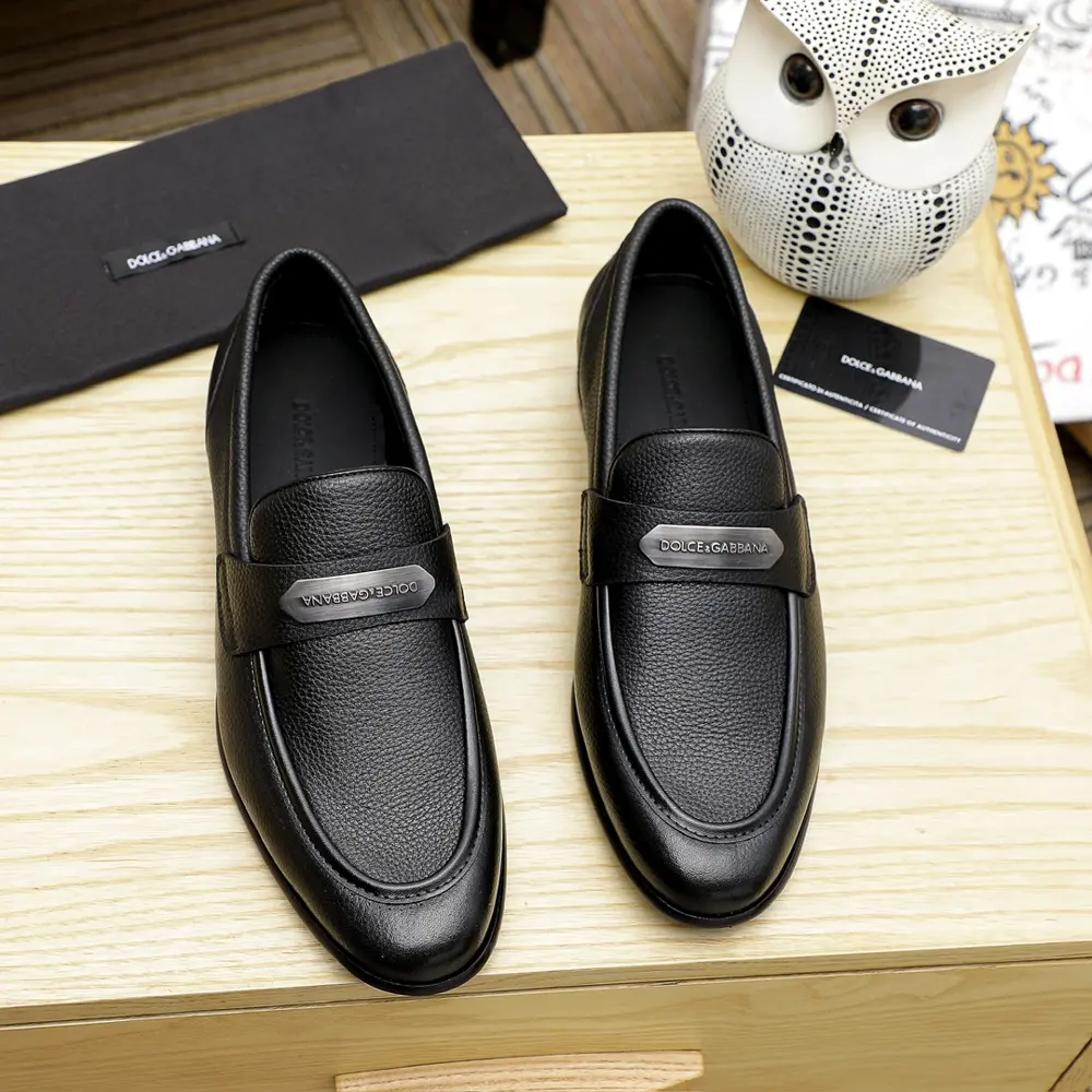 Dolce & Gabbana Dolce&Gabbana fashion casual slip-on shoes Official website original 1:1