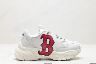 MLB Big Ball Chunky Mesh Thick-soled Daddy Series Low-top Mesh Lightweight Casual Sports 32SHC101N