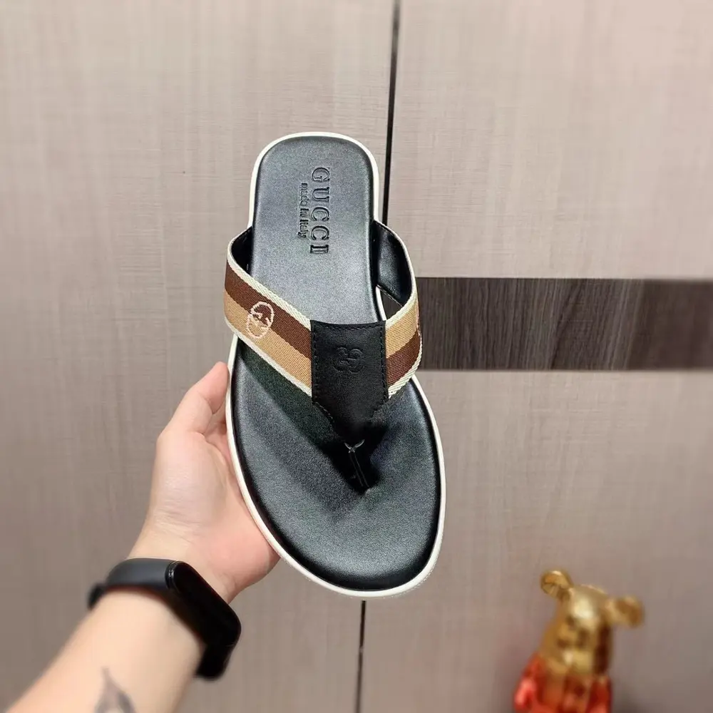 Gucci slippers top purchasing agent Italy imported original selected cowhide