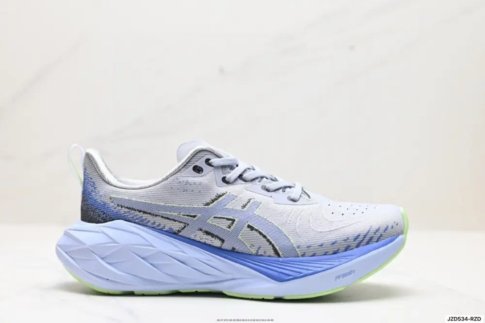 ASICS/Asics breathable mesh upper with some synthetic leather material. Adopts new AHAR+ 1011B693-402