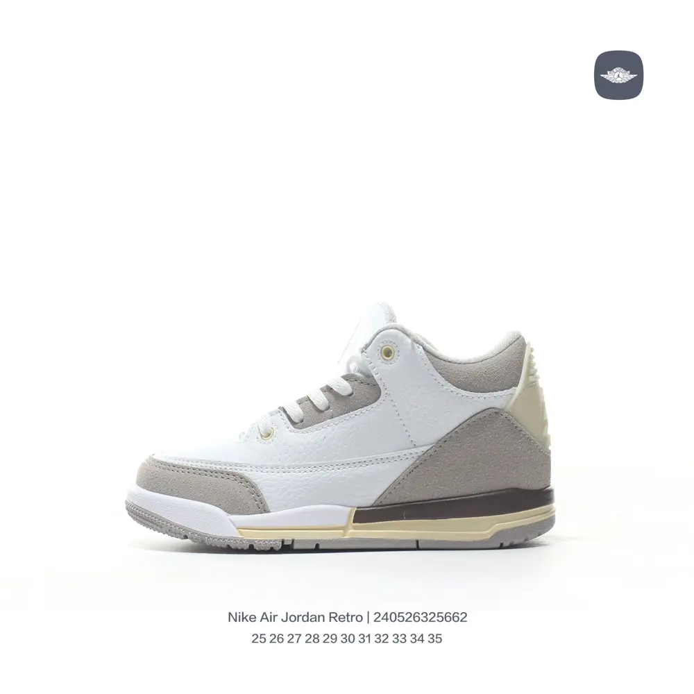 Jordan/Jordan 3 trendy children’s shoes for middle and older students