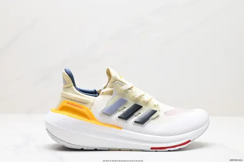 Adidas PureBOOST 23 popcorn cushioning midsole running shoes. The upper ID5223