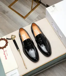 Salvatore Ferragamo business high-top boots