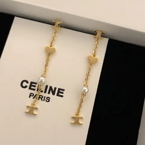 Celine Necklace Bracelet Earrings