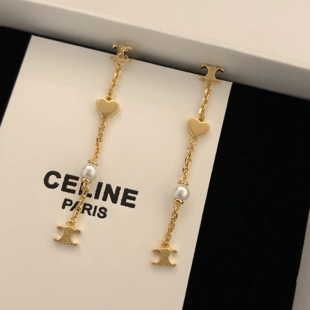 Celine Necklace Bracelet Earrings