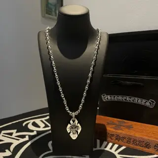 Chrome Hearts skull necklace