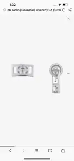 Givenchy popular earrings