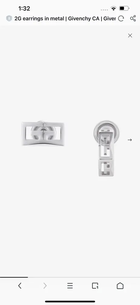 Givenchy popular earrings