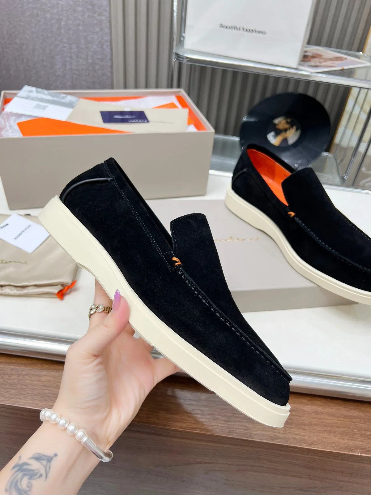Santoni four seasons classic loafers