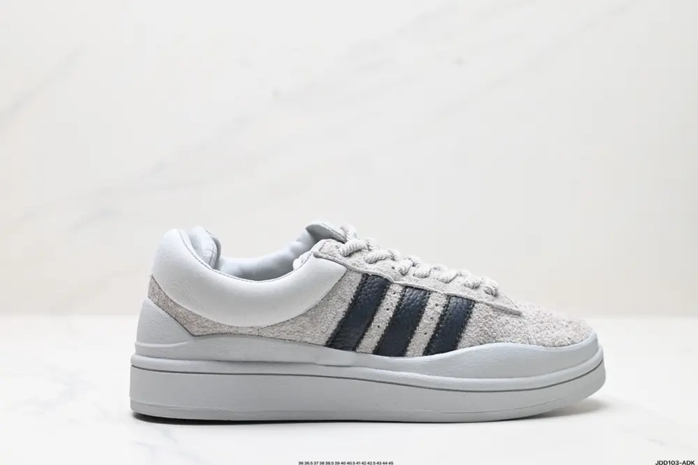 Original box Bad Bunny x adidas originals Campus Bad Bunny white casual sports shoes FZ5823