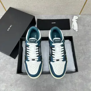 AMIRI couple style street style high version AMIRI bone shoes 20FW RUNWAY SKEL TOP