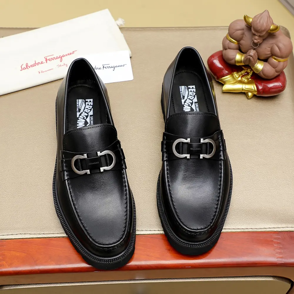 Salvatore Ferragamo casual slip-on shoes Official website original 1:1 mold