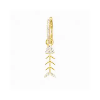 Apm monaco fish earrings counter version single piece